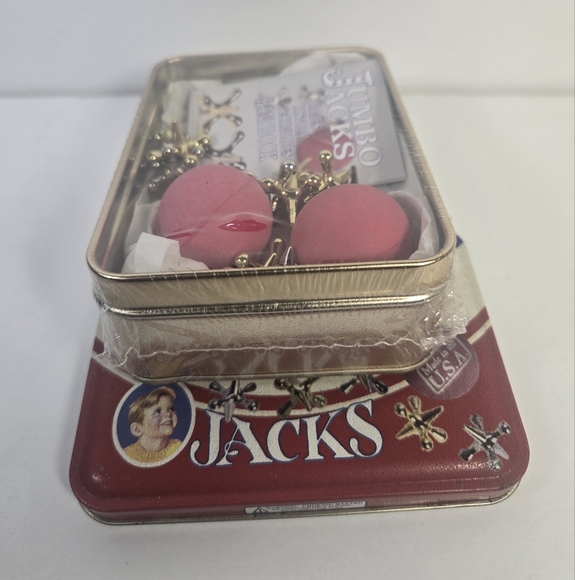 NEW Vtg Jumbo Jacks Game Set Channel Craft Made In USA Hanbook Sealed Game - Picture 4 of 5